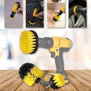 Erőteljes fúró tisztítókefe készlet (3 darab) | DRILLBRUSH