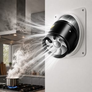 Elszívó ventilátor konyhába, fürdőszobába és irodába - 160 m³/h vagy 530 m³/h | VENTORIS
