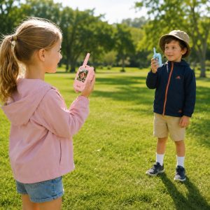 Videós walkie-talkie gyerekeknek (2 darabos készlet) | KIDTALKIE